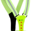 ForDig Veiligheidsvest USB Oplaadbaar Met Verlichting (Neon Groen) - Reflecterend Hardloopvest Met LED Lampjes - Verstelbaar Hardloophesje Geschikt Voor Wandelen / Joggen / Hardlopen / Fietsen / Schaatsen - One Size Fits All