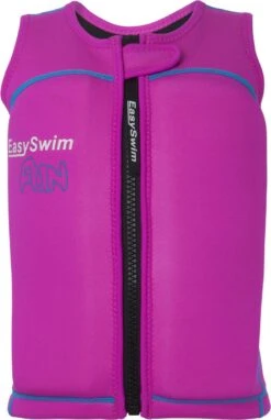 EasySwim Fun - Zwemvest/Drijfvest Kind - Roze - Maat M: 17-23 Kg