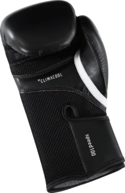 Adidas Speed 100 Bokshandschoenen Zwart/Wit -14 OZ -Merkloos Verkoop 778x1200 4