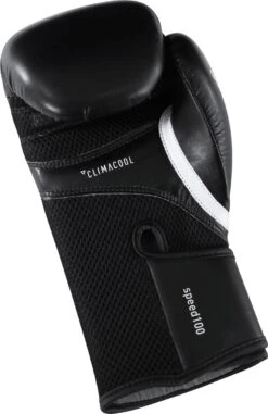 Adidas Speed 100 Bokshandschoenen Zwart/Wit -16 OZ -Merkloos Verkoop 778x1200 5