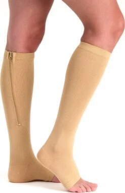 Steunkousen Met Rits Open Teen - Zwart - Per Paar 26 Steunkousen Met Rits Open Teen - Zwart - Per Paar -Merkloos Verkoop 779x1200 2