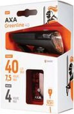 AXA Greenline 40 Lux - LED Fietslampjes Voor En Achter - Fietsverlichting USB Oplaadbaar -Merkloos Verkoop 779x1200 7