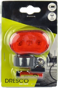Dresco Achterlicht Fiets 3 Led's | Fietsverlichting Led | Achterlicht Met Batterij En Knipperlicht -Merkloos Verkoop 787x1200 2