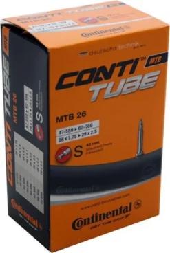 Continental Binnenband Mtb 26 X1.75-2.50 (47/62-559) Fv 42 Mm Zwart -Merkloos Verkoop 805x1200 5