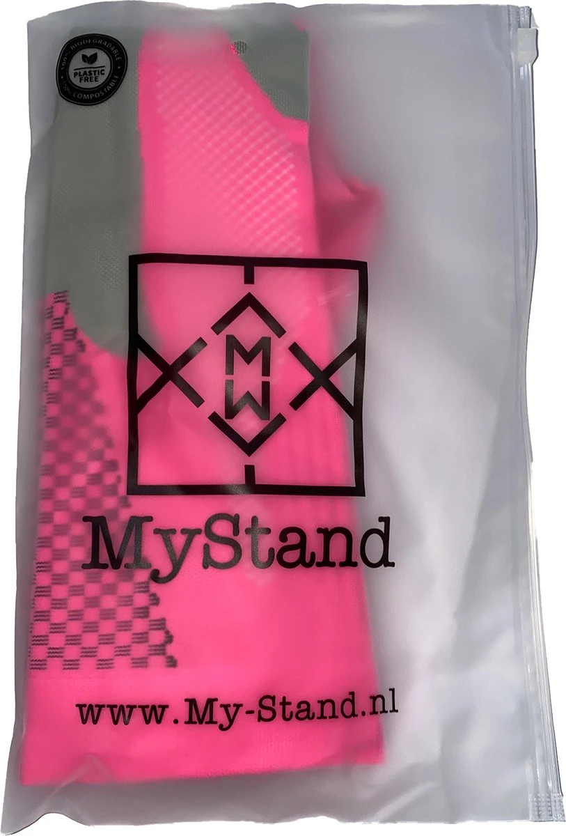 MyStand Compressie Sokken Voor Hardlopen - Steunkousen Vliegtuig - Maat L/XL - Roze 5 MyStand Compressie Sokken Voor Hardlopen - Steunkousen Vliegtuig - Maat L/XL - Roze - Afbeelding 5