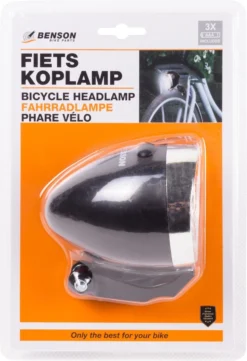 Benson Koplamp Batterij 3x Led - Zwart Fietslamp Lamp Voor Fiets -Merkloos Verkoop 820x1200 2