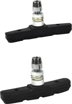 Universele Remblokjes - Remschoen - Rubber - Set 2 Stuks - Fietsen Rubberen Remblok - Remblokkenset - Verstelbaar - V Brake - 55mm - Zwart -Merkloos Verkoop 825x1200 4