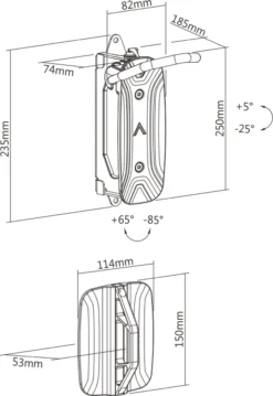 SODEAL Fiets Ophangsysteem - Fietshaak - Fiets Ophangbeugel - Muurbeugel Fiets - Fietsenrek - Fietsbeugel -Merkloos Verkoop 826x1200 3