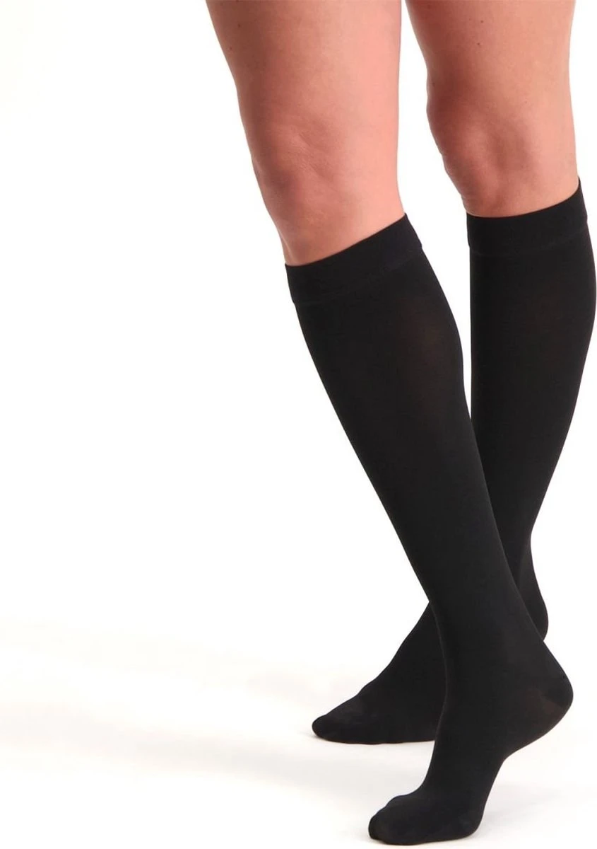 Dunimed Premium Comfort Steunkousen Drukklasse 2 - Gesloten Teen (Per Paar) - Beige 14 Dunimed Premium Comfort Steunkousen Drukklasse 2 - Gesloten Teen (Per Paar) - Beige - Afbeelding 14