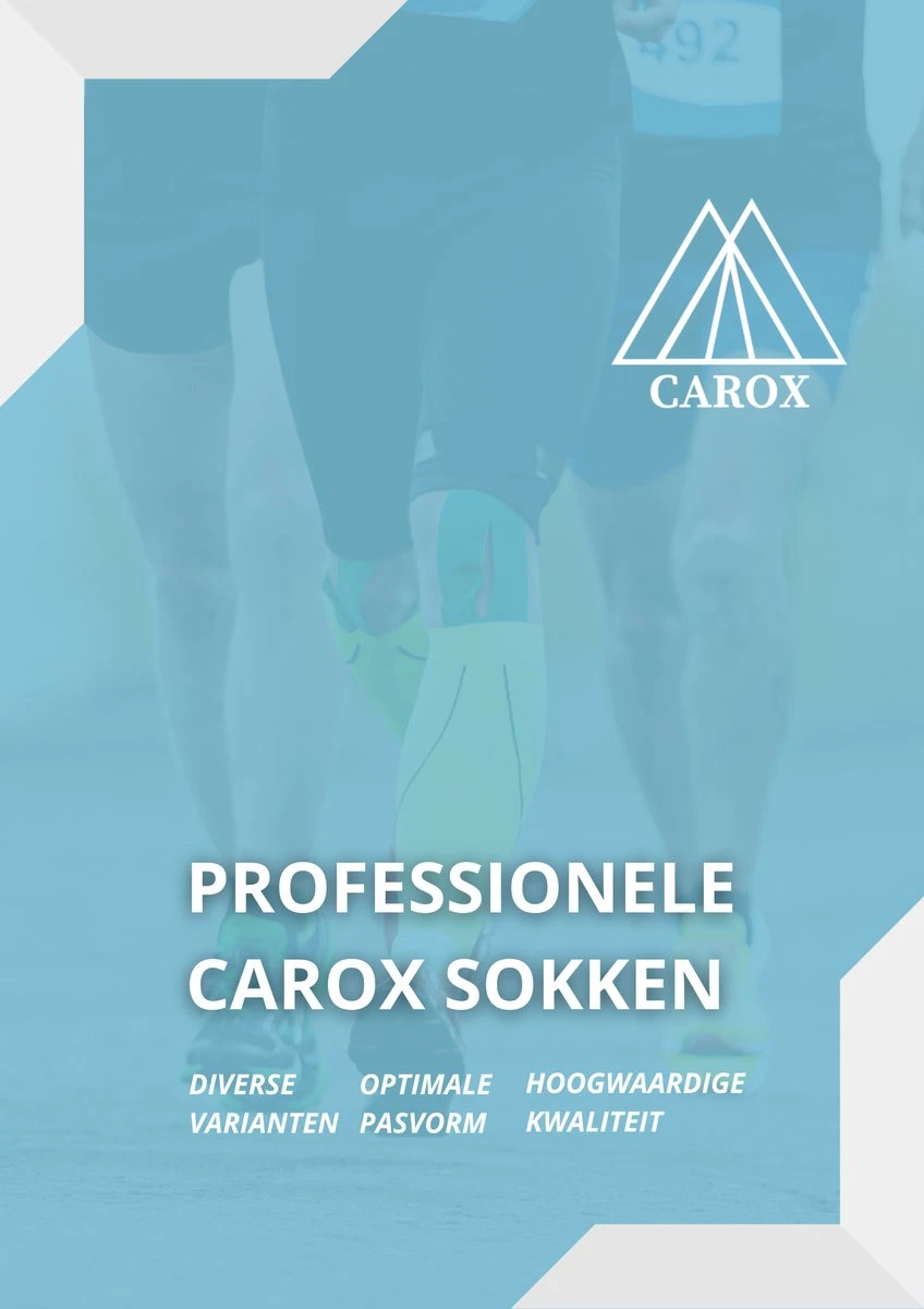 CAROX - 2 Paar Witte Sportsokken - Maat 36-40 - Compressiekousen - Compressie Sokken - Hardloopsokken - Steunkousen - Sokken Voor Dames En Heren - Unisex – Wit Turquoise - Meerdere Maten Beschikbaar 4 CAROX - 2 Paar Witte Sportsokken - Maat 36-40 - Compressiekousen - Compressie Sokken - Hardloopsokken - Steunkousen - Sokken Voor Dames En Heren - Unisex – Wit Turquoise - Meerdere Maten Beschikbaar - Afbeelding 4