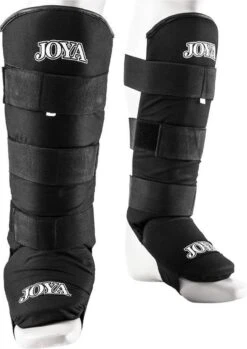 Joya Fightgear - "Velcro" Scheenbeschermers - Zwart - M