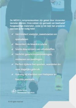 MEDICA - 2 Paar Compressiekousen - Maat 36-40 - Compressie Sokken - Sportsokken - Hardloopsokken - Steunkousen - Sokken Voor Dames En Heren - Unisex – Zwart Bruin - Meerdere Maten Beschikbaar 9 MEDICA - 2 Paar Compressiekousen - Maat 36-40 - Compressie Sokken - Sportsokken - Hardloopsokken - Steunkousen - Sokken Voor Dames En Heren - Unisex – Zwart Bruin - Meerdere Maten Beschikbaar -Merkloos Verkoop 851x1200 1