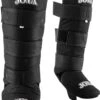 Joya Fightgear - "Velcro" Scheenbeschermers - Volwassenen - Zwart - XL