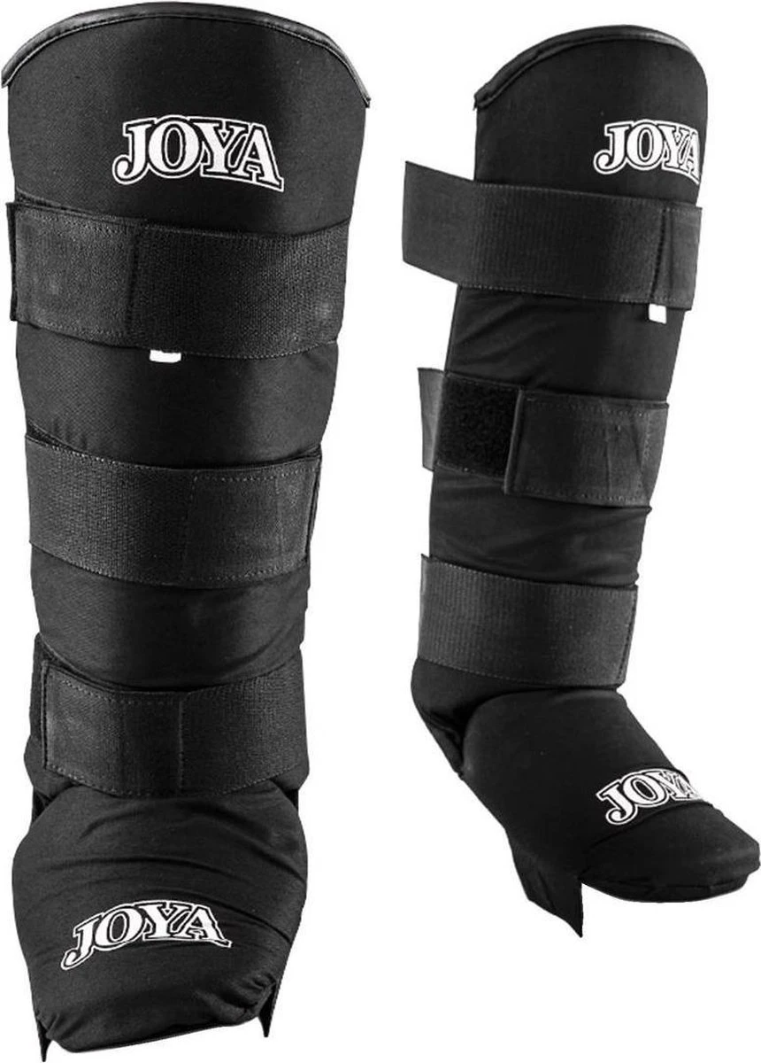 Joya Fightgear - "Velcro" Scheenbeschermers - Zwart - M 11 Joya Fightgear - "Velcro" Scheenbeschermers - Zwart - M - Afbeelding 11