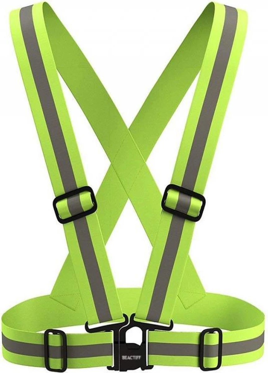 Veiligheidsriem / Veiligheidshesje / Verkeersvest | S, M Tot XL Verstelbaar Reflecterend | Unisex , Band Cross Belt Vest - Elastische Kruisgordel Fietsen Hardlopen Sporten 2 Veiligheidsriem / Veiligheidshesje / Verkeersvest | S, M Tot XL Verstelbaar Reflecterend | Unisex , Band Cross Belt Vest - Elastische Kruisgordel Fietsen Hardlopen Sporten - Afbeelding 2