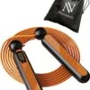 Nuvance - Professioneel Sport Springtouw Met Digitale Teller - Voor Volwassenen En Kinderen - Verstelbaar - Jump Rope - Speedrope