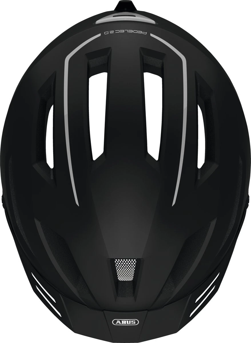 ABUS Pedelec 2.0 Fietshelm - Maat L (56-62 Cm) - Velvet Black 5 ABUS Pedelec 2.0 Fietshelm - Maat L (56-62 Cm) - Velvet Black - Afbeelding 5