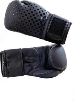 Hybride Bokshandschoenen BXR | Matzwart | 12 Oz