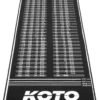 KOTO Carpet Check Out - Dartmat 285 X 80 Cm - Zwart - Rekenhulp- Dart Oche