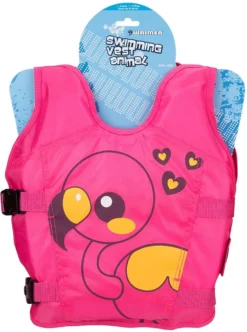 Waimea Zwemvest Dier - 3-6 Jaar - 18-30 Kg - Roze/Oranje/Zwart -Merkloos Verkoop 892x1200 1