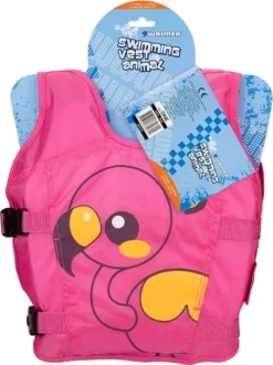 Waimea Zwemvest Dier - 3-6 Jaar - 18-30 Kg - Roze/Oranje/Zwart -Merkloos Verkoop 897x1200