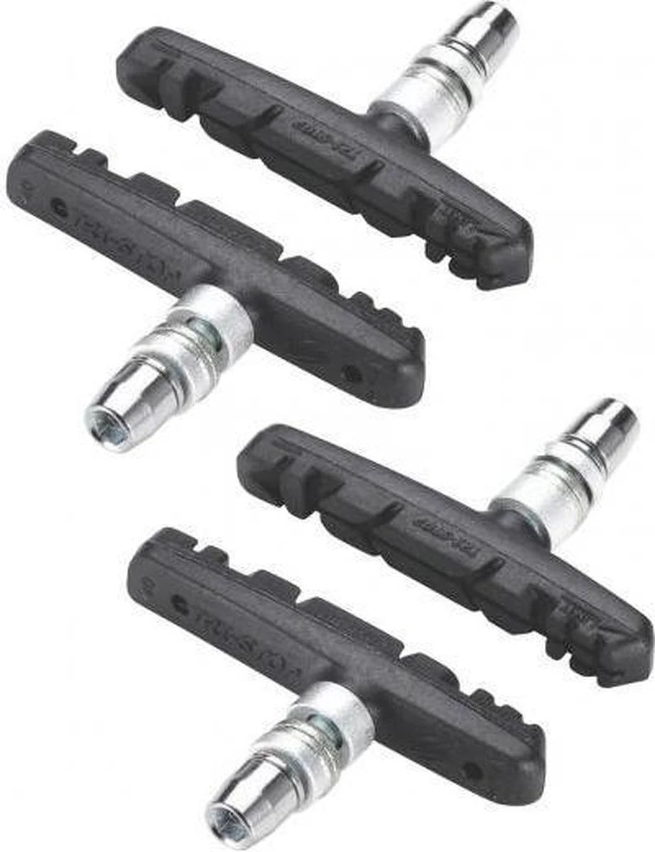 BBB Cycling Remblokken TriStop Solid - Velgrem - Compatibel Met Stadsfiets & Mountainbike - Zwart - BBS-16 2 BBB Cycling Remblokken TriStop Solid - Velgrem - Compatibel Met Stadsfiets & Mountainbike - Zwart - BBS-16 - Afbeelding 2