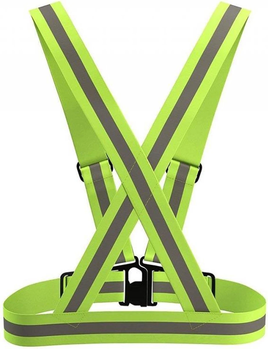 Veiligheidsriem / Veiligheidshesje / Verkeersvest | S, M Tot XL Verstelbaar Reflecterend | Unisex , Band Cross Belt Vest - Elastische Kruisgordel Fietsen Hardlopen Sporten 4 Veiligheidsriem / Veiligheidshesje / Verkeersvest | S, M Tot XL Verstelbaar Reflecterend | Unisex , Band Cross Belt Vest - Elastische Kruisgordel Fietsen Hardlopen Sporten - Afbeelding 4