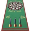 Merkloos Dartmat Bulls Eye - Groen 237 X 80 Cm