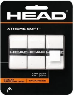 Head Xtreme Soft 3 Pack Tennis - Padel Overgrip Wit