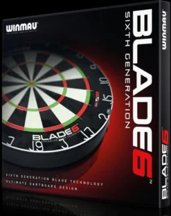 Winmau Blade 6 Dartbord + 2 Sets Winmau Steeldarts - Dartset Met 6 Dartpijlen -Merkloos Verkoop 949x1200 3