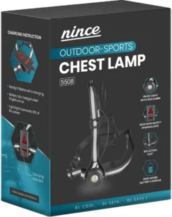 Nince Led Hardloop Verlichting Van Hoge Kwaliteit - One Size - USB Oplaadbaar Voor En Achterkant - Hardloop Lampjes - Hardloop Lichtjes - Hardloop Vest - Hardloopverlichting - Hardloop Borstlamp -Merkloos Verkoop 954x1200 1