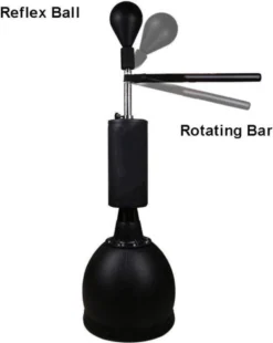 Hozard® Professionele Bokszak - Staande Boksbal - Reflex Bal - Bokspaal Voor Gevorderden - Bokspaal - Speedball - Boksbal Op Standaard - Boksbal Staand -Merkloos Verkoop 955x1200