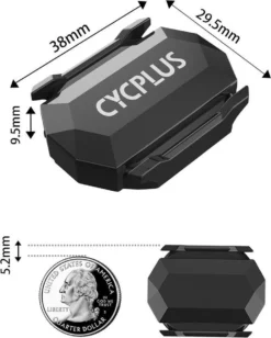 Cycplus C3 Cadanssensor En Snelheidssensor In 1 - Garmin - Wahoo - Zwift - Tacx - Bryton - Cadansmeter - Snelheidsmeter -Merkloos Verkoop 962x1200 4