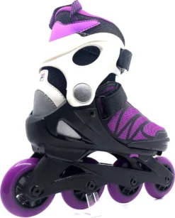 Fila J-ONE 21 Verstelbare Kinder Inline Skates - Zwart / Magenta - Maat 32/36 -Merkloos Verkoop 965x1200 1