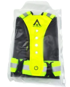 ARISENN® 3D LED Hardloop Verlichting - Led Harnas - Led Vest - INCL. Hersluitbare Zipper Bag - Wit Licht Voor & Rood Licht Achter - Hardloop Led Verlichting - Reflecterend Hardloop Vest - Hardlopen - Sport Verlichting - Incl Batterijen -Merkloos Verkoop 967x1200 1