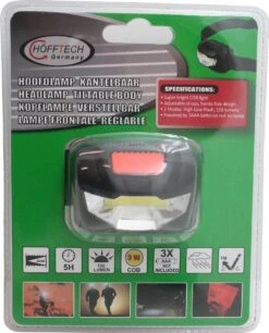 Hofftech LED Hoofdlamp - Kantelbaar - 150 Lumen 11 Hofftech LED Hoofdlamp - Kantelbaar - 150 Lumen -Merkloos Verkoop 969x1200