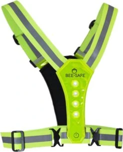 Led Harness Batterijen | BEE SAFE Lime | Hardloop Verlichting | Hardloopvest Met Verlichting -Merkloos Verkoop 970x1200