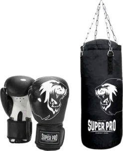 Super Pro Combat Gear Bokszakset Junior Zwart/Wit -Merkloos Verkoop 973x1200 2