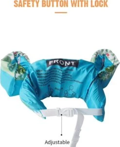 Merkloos Zwemvest Kinderen - Zeester Groen | 2 - 6 Jaar | 14 - 25kg | Veilig Zwemmen | Zwemband | Reddingsvest | Kidzstore.eu -Merkloos Verkoop 974x1200