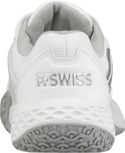 K-Swiss Ks Tfw Aero Court Omni Tennisschoenen Dames - White/High-Rise/Silver -Merkloos Verkoop 978x1200