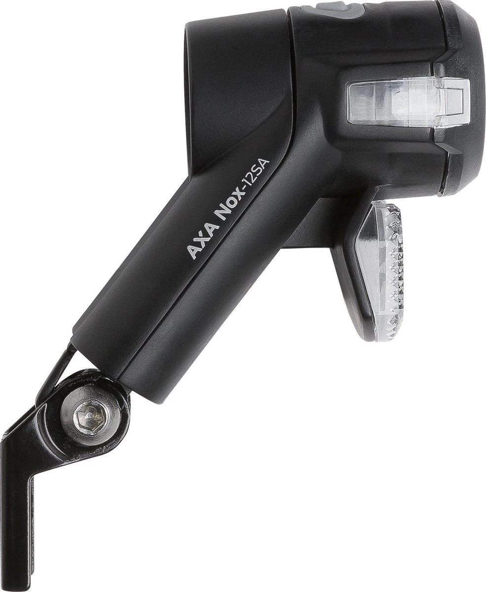 AXA Nox Sport 12 Lux - Fietslamp Voorlicht - LED Koplamp - Fietsverlichting Op Batterij - Auto/Off - Zwart 8 AXA Nox Sport 12 Lux - Fietslamp Voorlicht - LED Koplamp - Fietsverlichting Op Batterij - Auto/Off - Zwart - Afbeelding 8